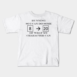 Character Running Shirt Kids T-Shirt